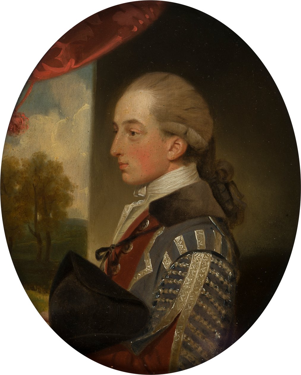 Henry Bridgemanin (1757-1782) muotokuva, n. 1770-82 (öljy kuparille) tekijältä John Downman