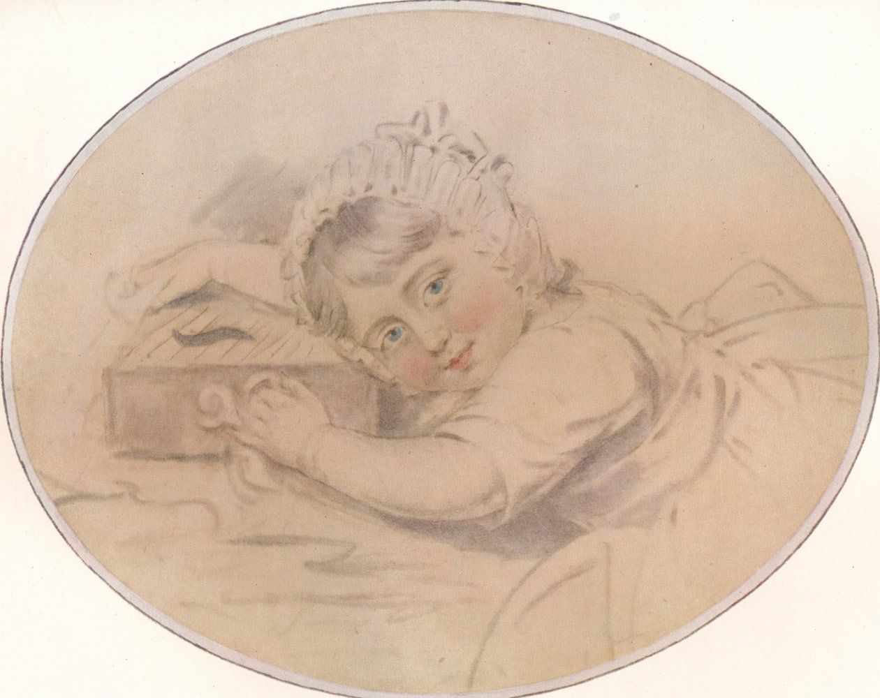 Muotokuva kunnia. Henry Burrell lapsena, 1784, 1917 tekijältä John Downman