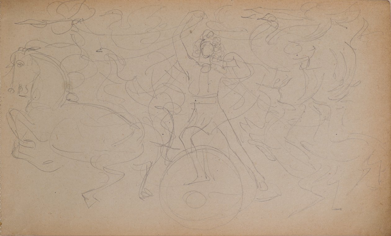 Bacchanalian Fun Exploit (lyijykynä) tekijältä John Duncan
