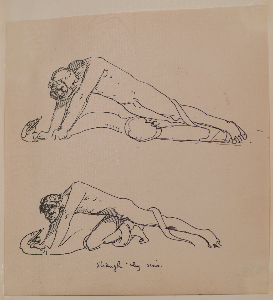 Kurista syntisi (kynä ja muste) tekijältä John Duncan
