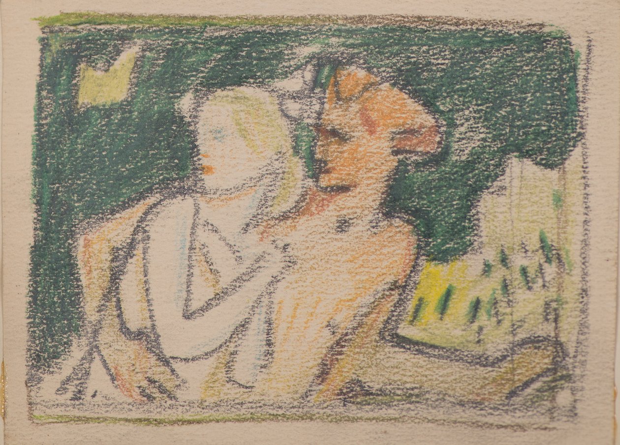 Nimetön [Pakova pariskunta] (lyijykynä) tekijältä John Duncan