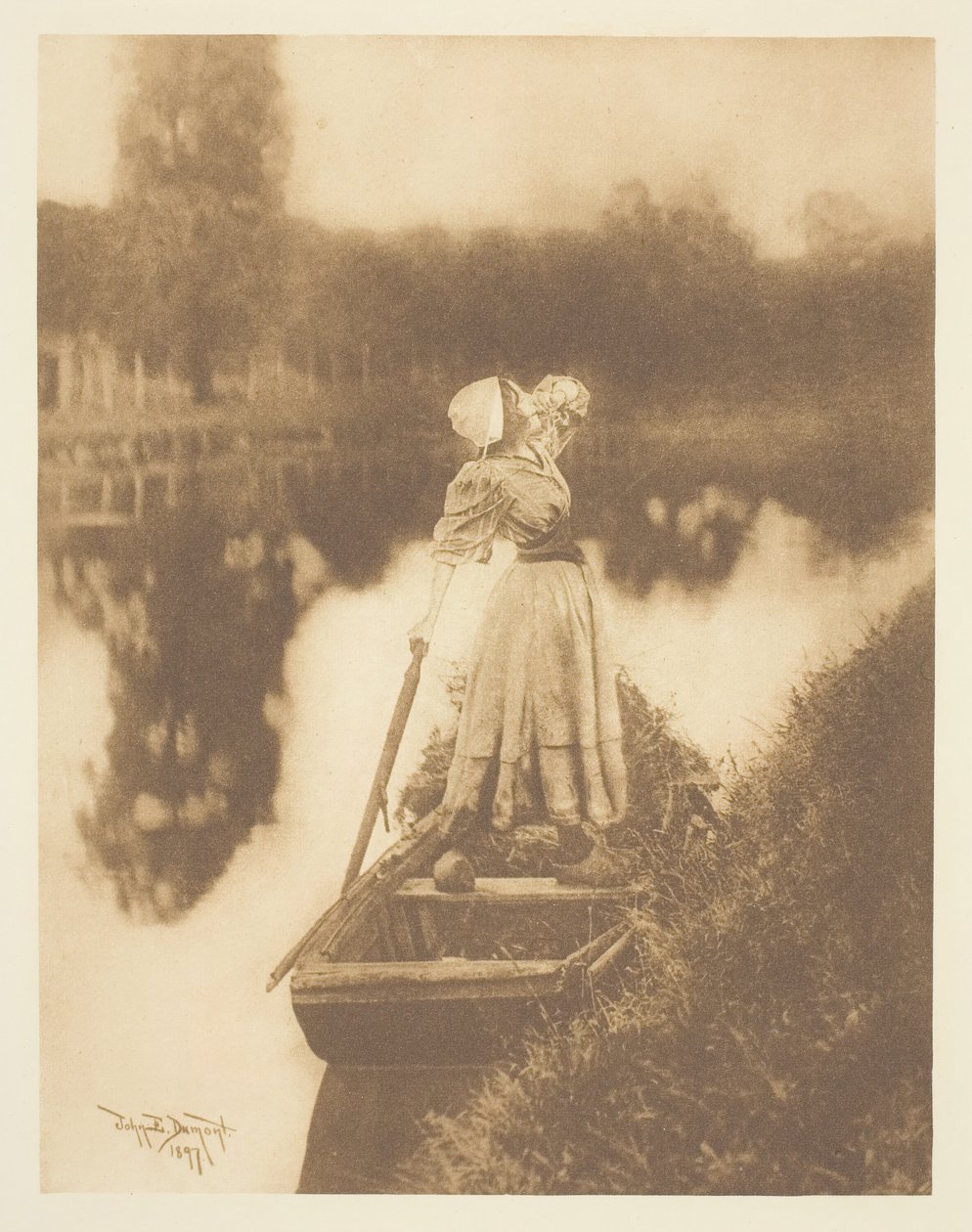 Tervehdys lautalle, 1897. tekijältä John E. Dumont
