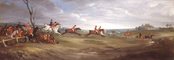 Hunt Scurry Quornin kanssa tekijältä John E. Ferneley