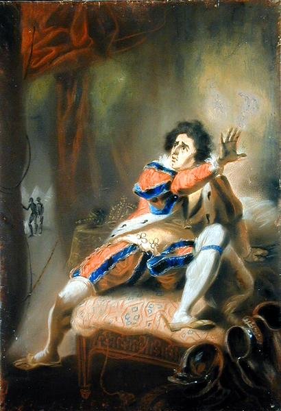 John Philip Kemble (1757-1823) - Shakespearen Richard III (pastelli vellum) tekijältä John Eckstein