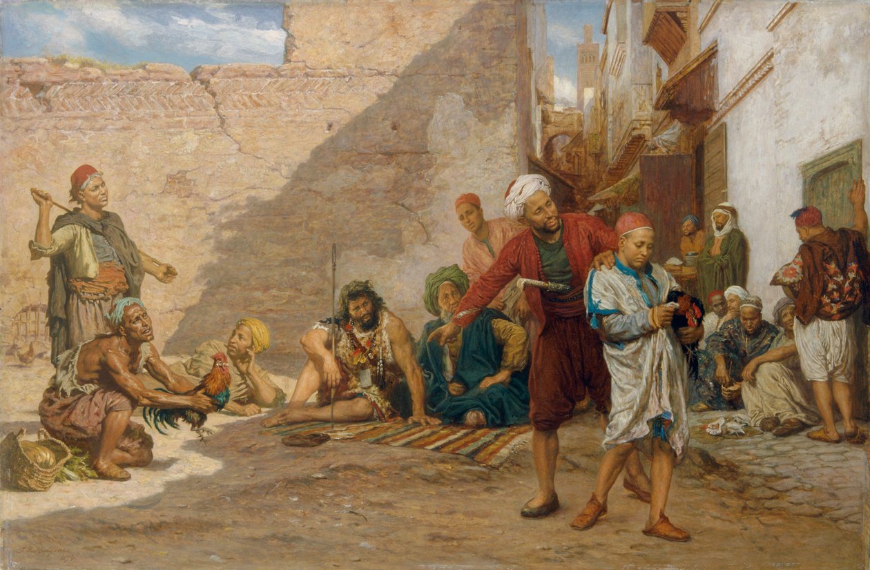 "Haaste hylätty", 1851-1895 tekijältä John Evan Hodgson