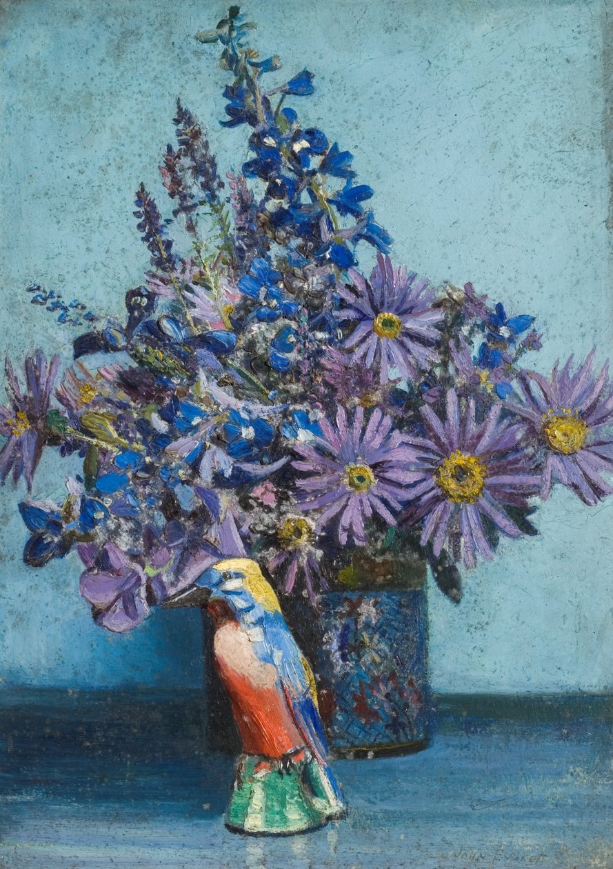 A Scheme in Blue (öljy aluksella) tekijältä John Everett