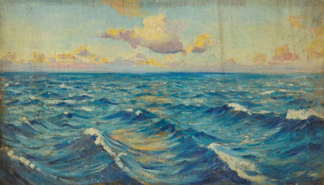 Merimaisema, 1800-luvun loppu - 1900-luvun puoliväli (öljy kankaalle) tekijältä John Everett