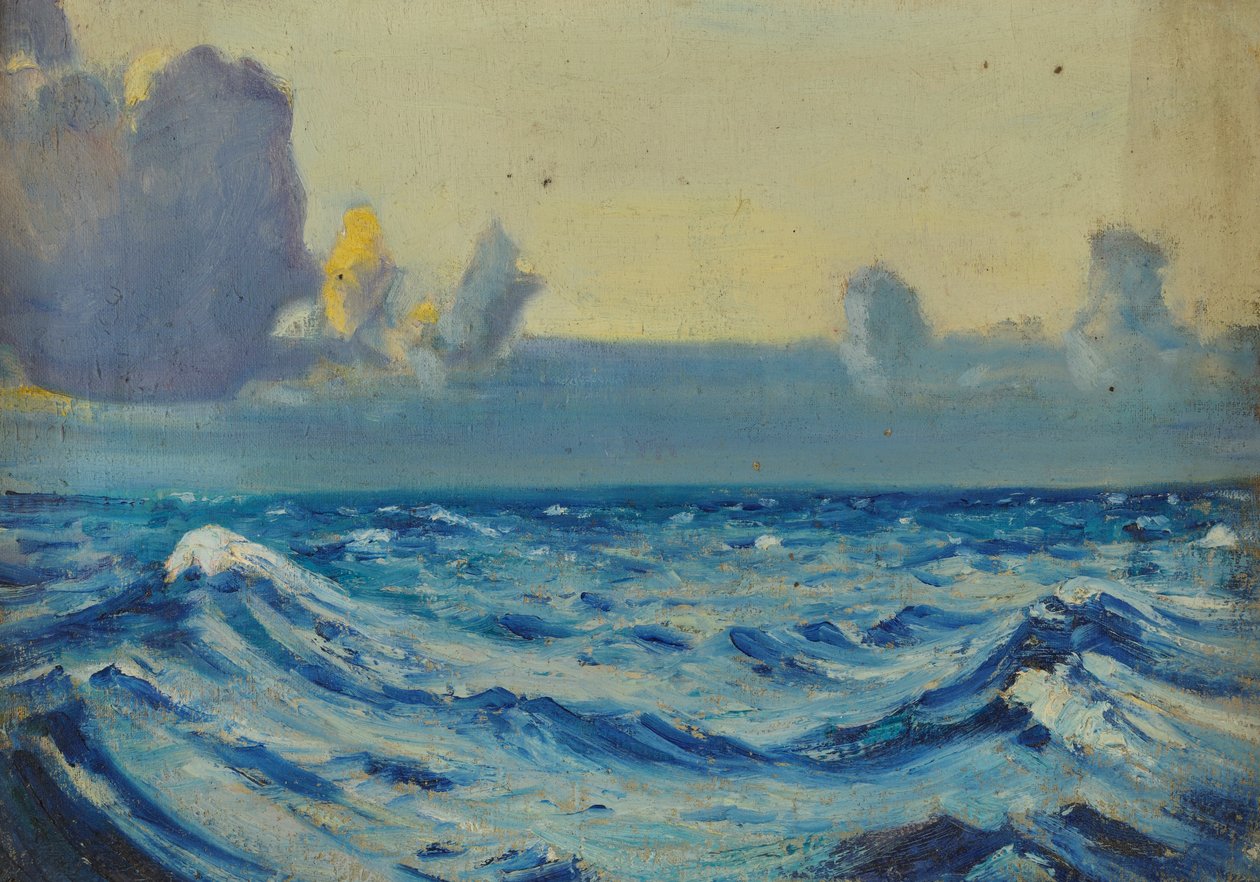 Merimaisema, 1800-luvun loppu - 1900-luvun puoliväli (öljy kankaalle) tekijältä John Everett
