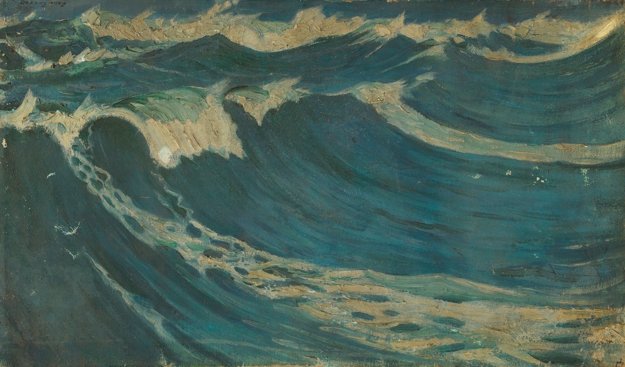 Merimaisema, 1800-luvun loppu - 1900-luvun puoliväli (öljy kankaalle) tekijältä John Everett