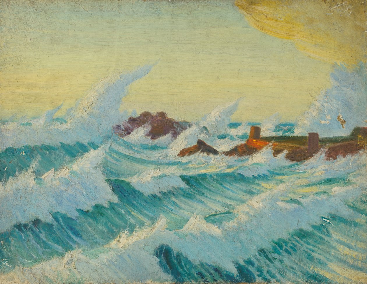 Merimaisema, 1800-luvun loppu - 1900-luvun puoliväli (öljy kankaalle) tekijältä John Everett