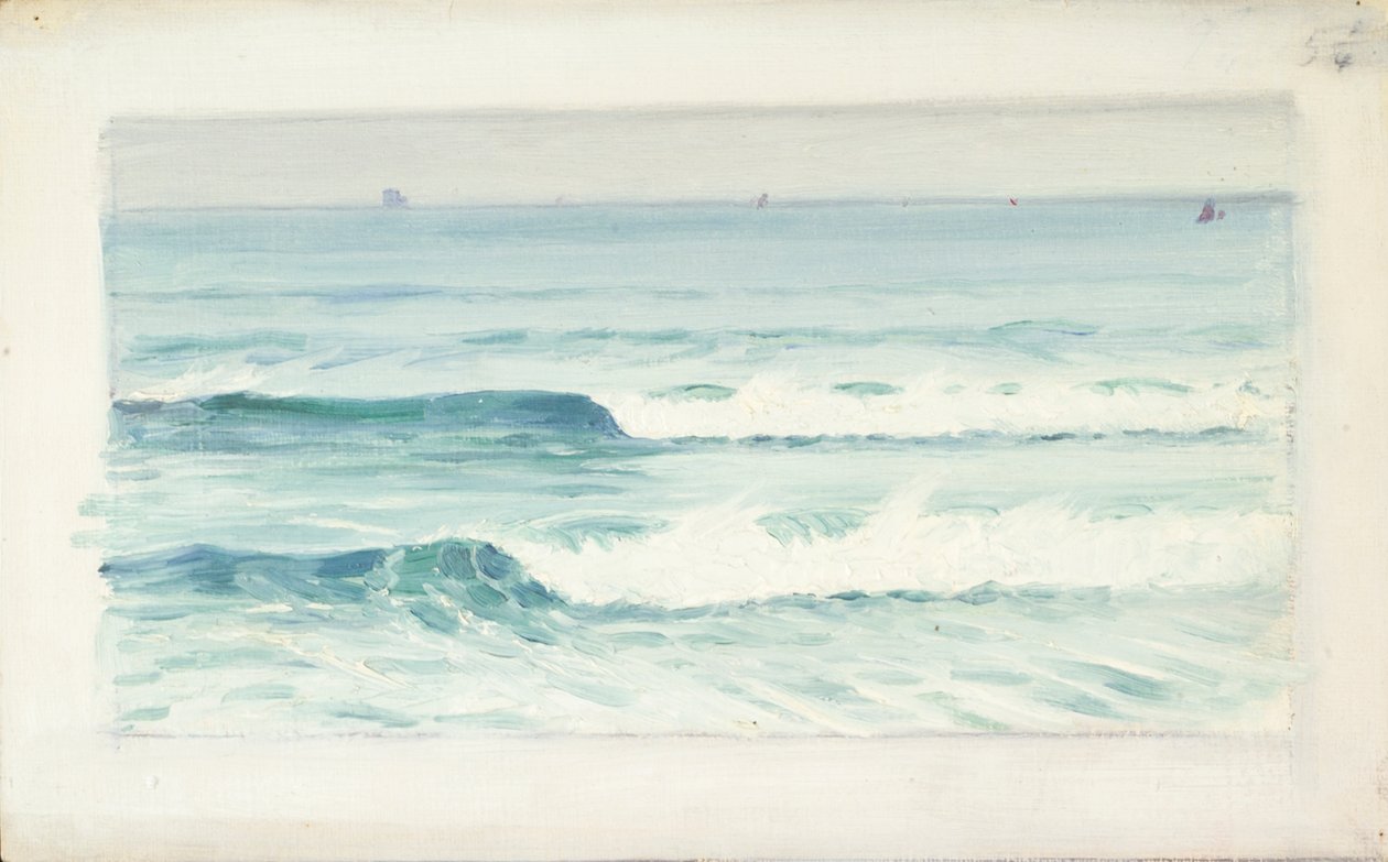 Merimaisema, 1800-luvun loppu - 1900-luvun puoliväli (öljy paperille) tekijältä John Everett