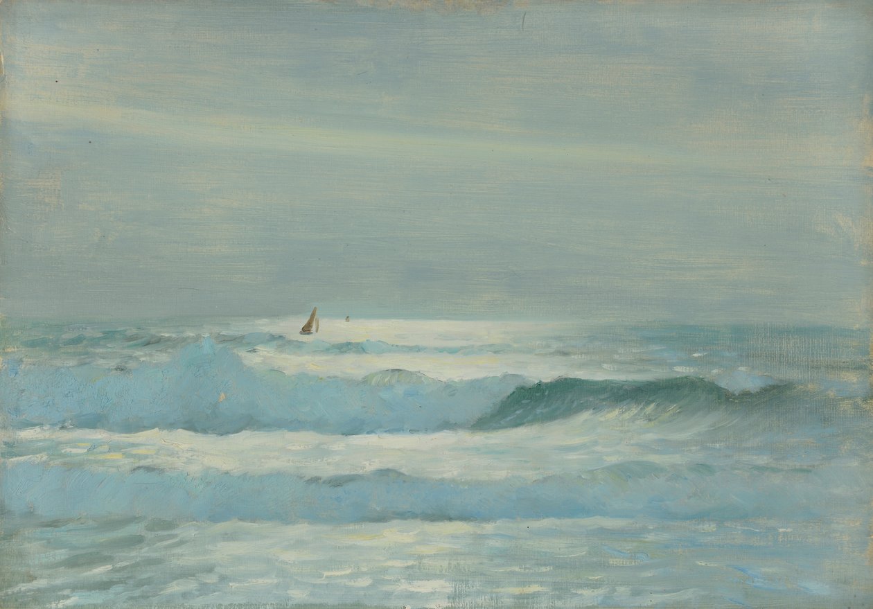 Merimaisema, 1800-luvun loppu - 1900-luvun puoliväli (öljy paperille) tekijältä John Everett