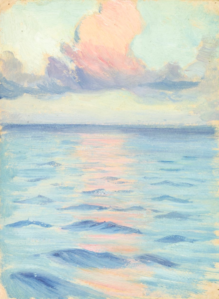 Merimaisema, 1800-luvun loppu - 1900-luvun puoliväli (öljy paperille). tekijältä John Everett
