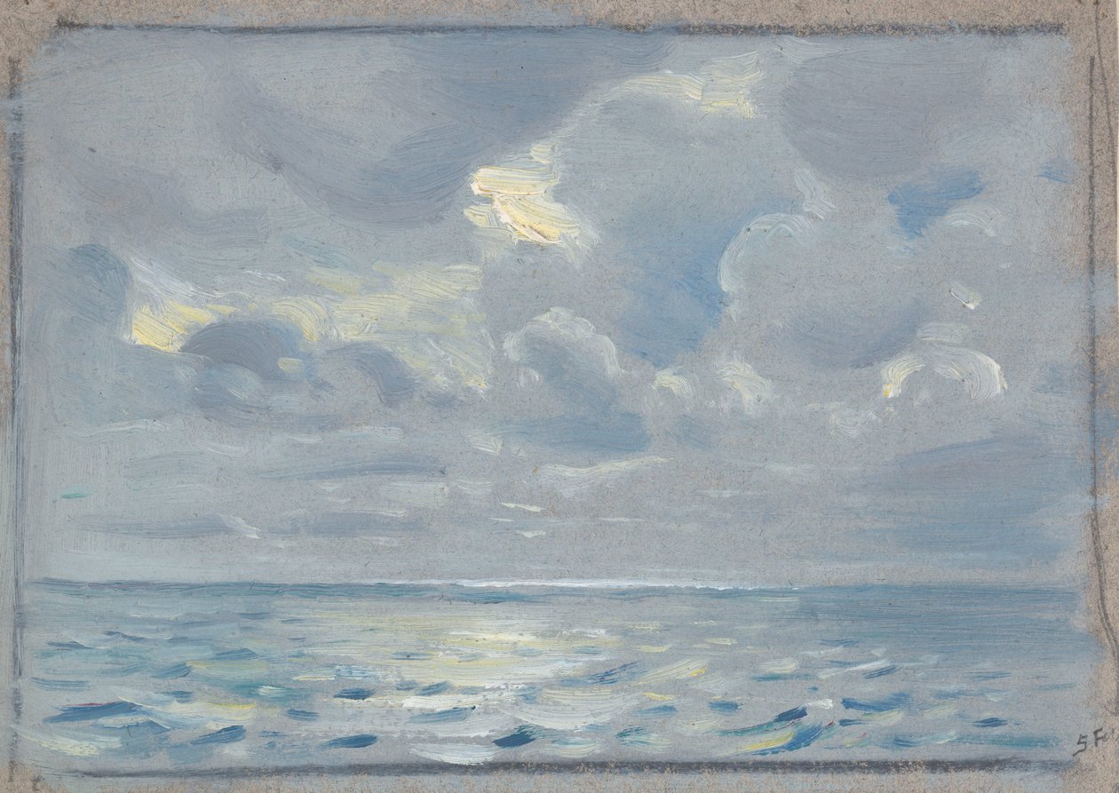 Merimaisema, 1800-luvun lopusta 1900-luvun puoliväliin (maalaus) tekijältä John Everett