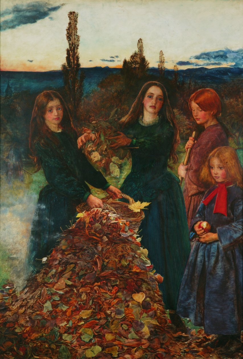 Syksyn lehdet tekijältä John Everett Millais