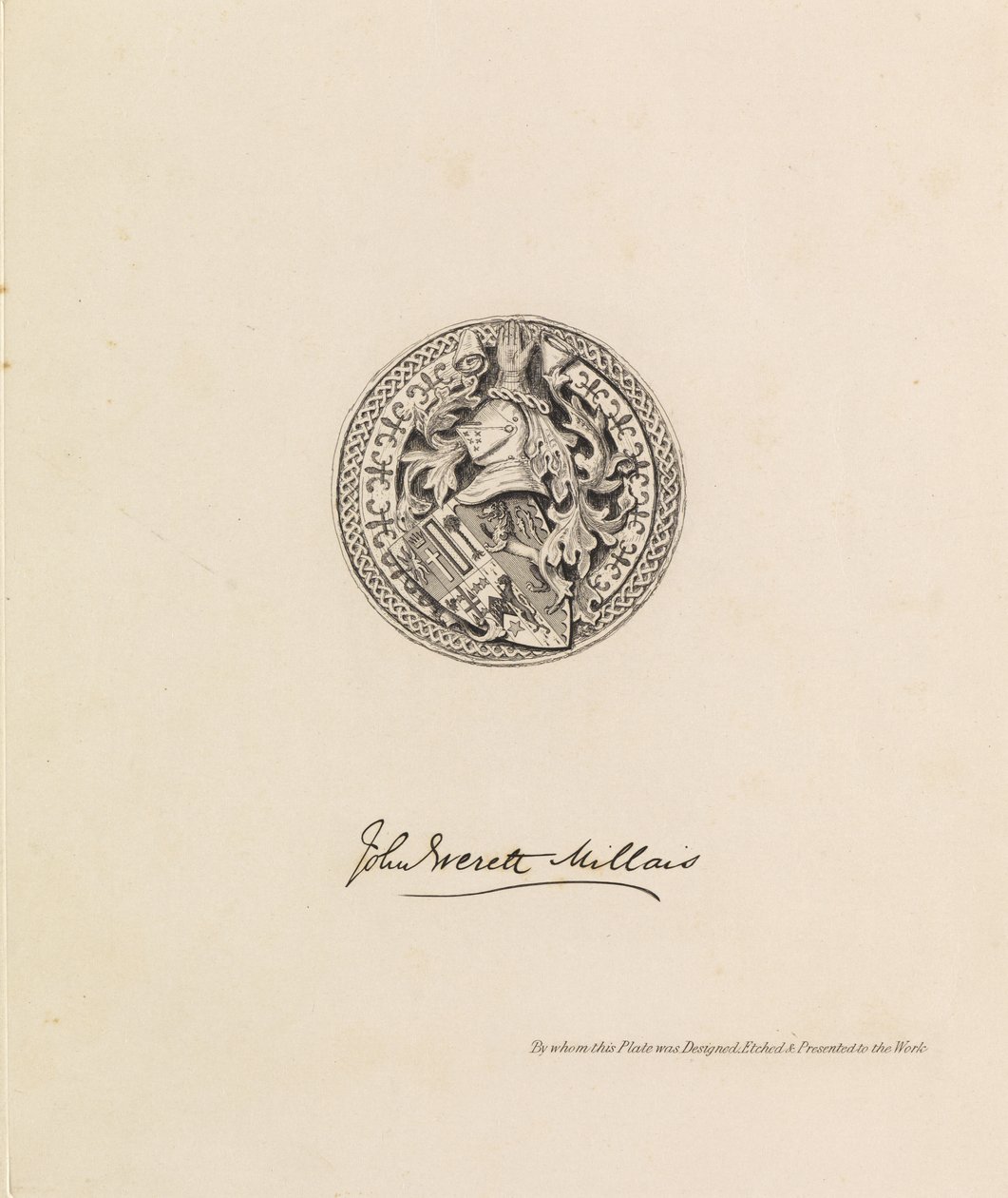 Vaakuna tekijältä John Everett Millais