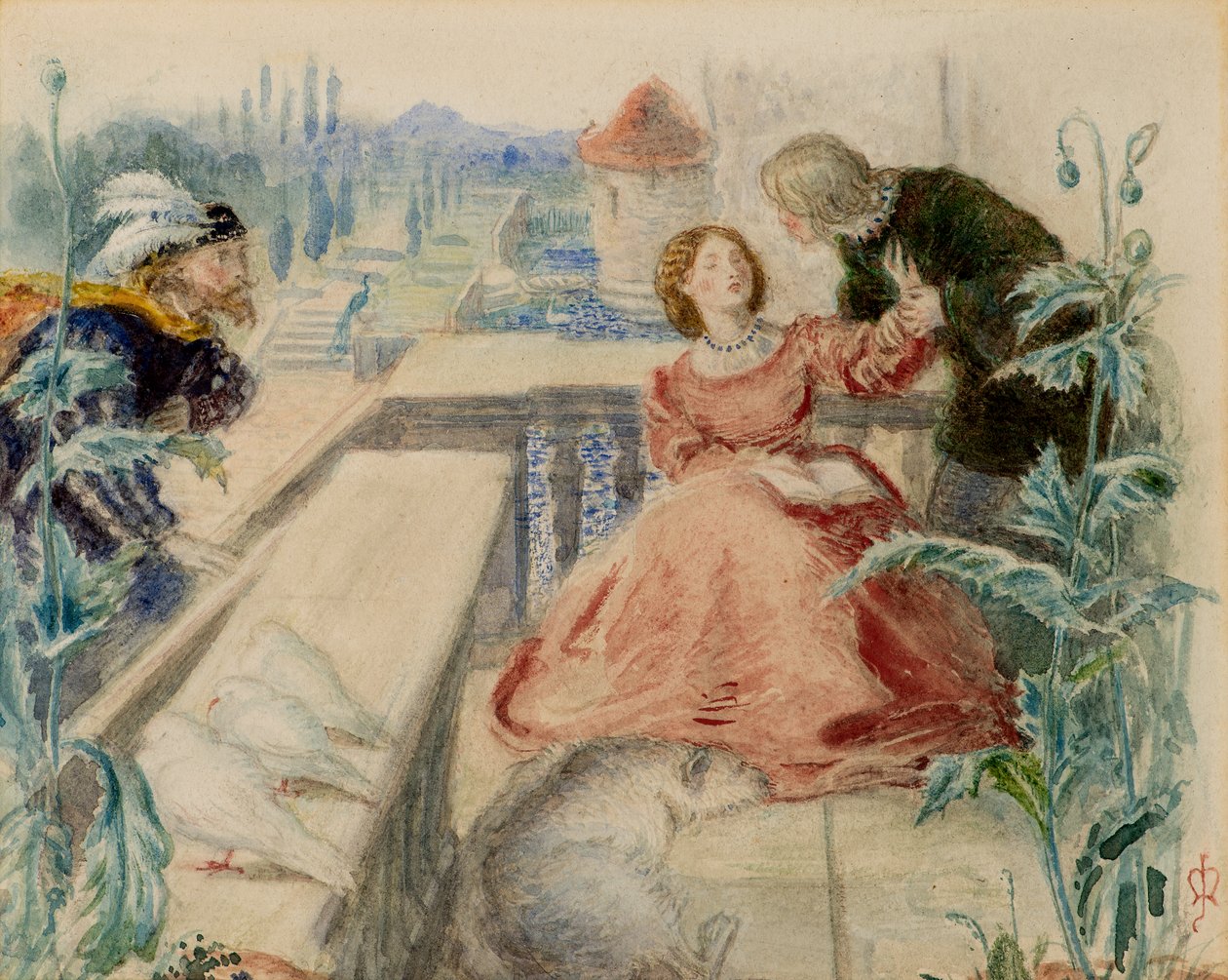 Rakastajien löytö tekijältä John Everett Millais