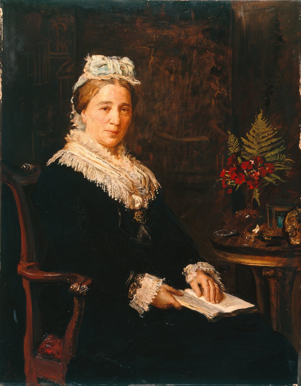 Rouva Leopold Reiss, Broom Housesta, Eccles tekijältä John Everett Millais
