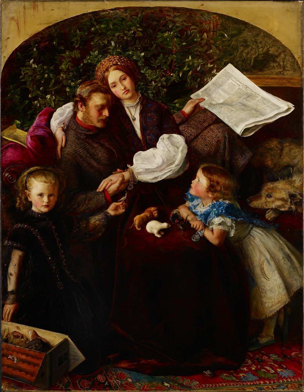 Rauha solmittu, 1856 tekijältä John Everett Millais