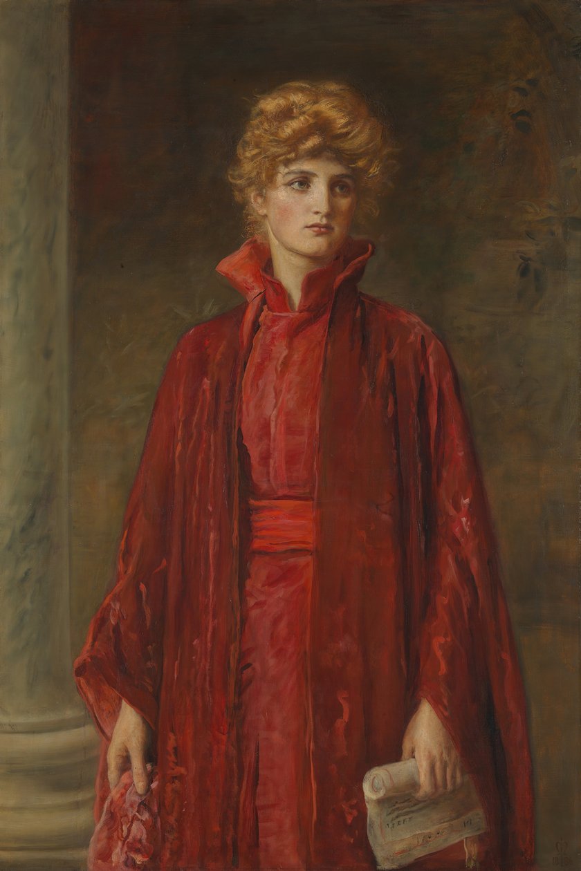 Portia, 1886. tekijältä John Everett Millais