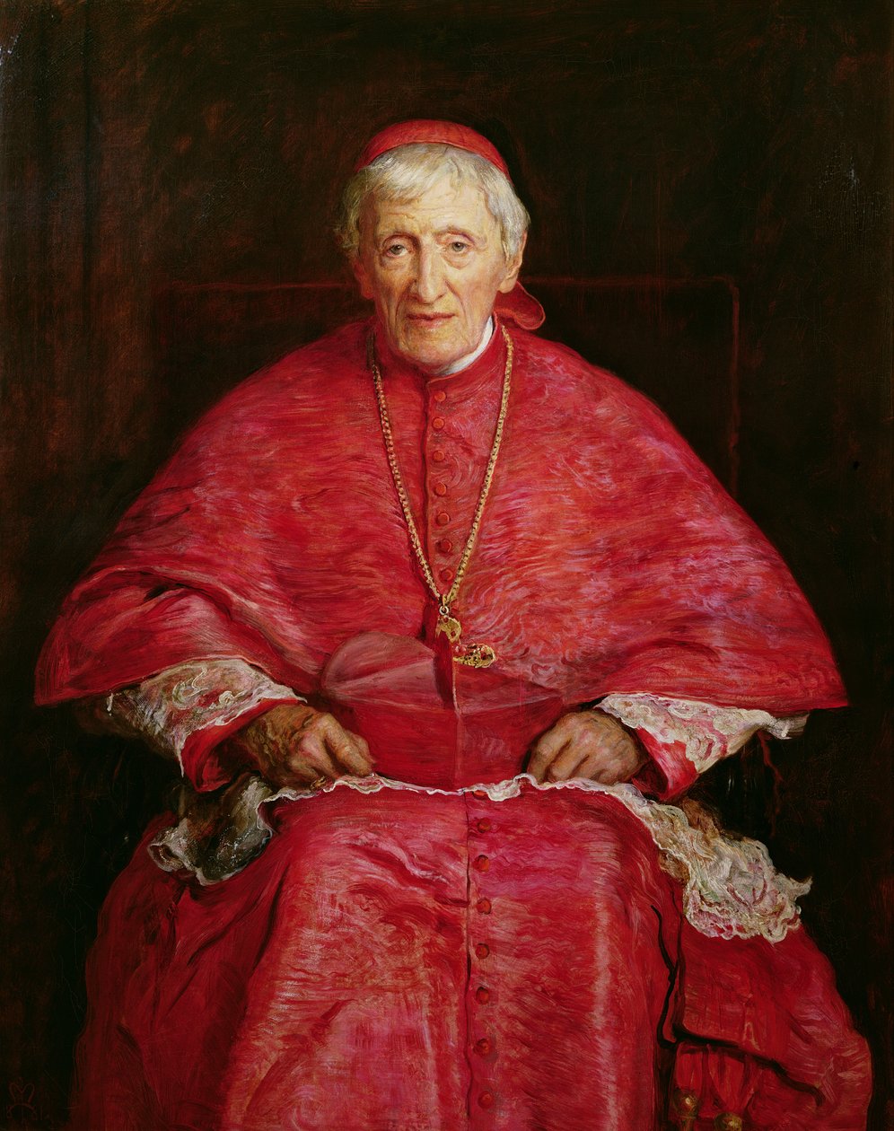 Kardinaali Newmanin muotokuva (1801-90) tekijältä John Everett Millais