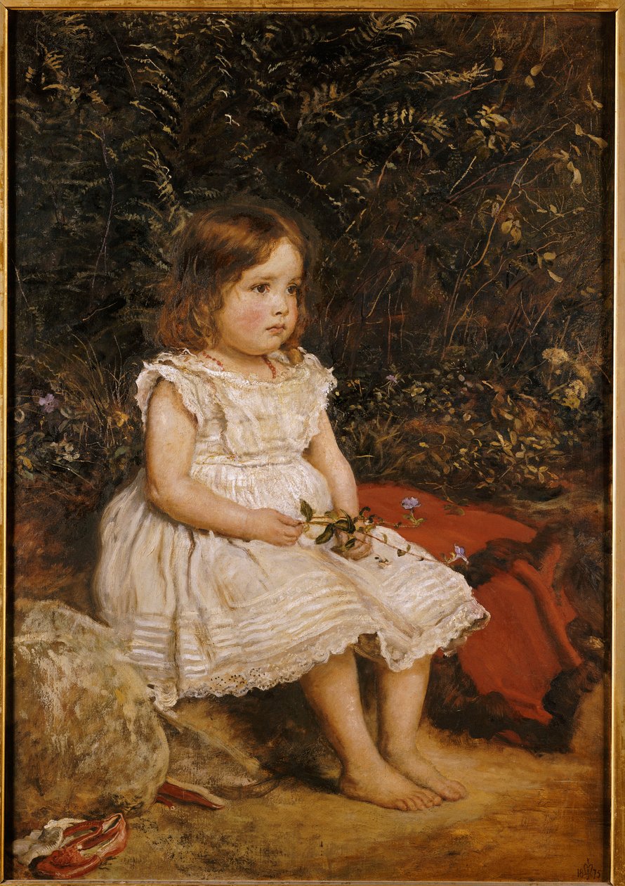 Muotokuva Eveline Leesistä lapsena, 1875 tekijältä John Everett Millais