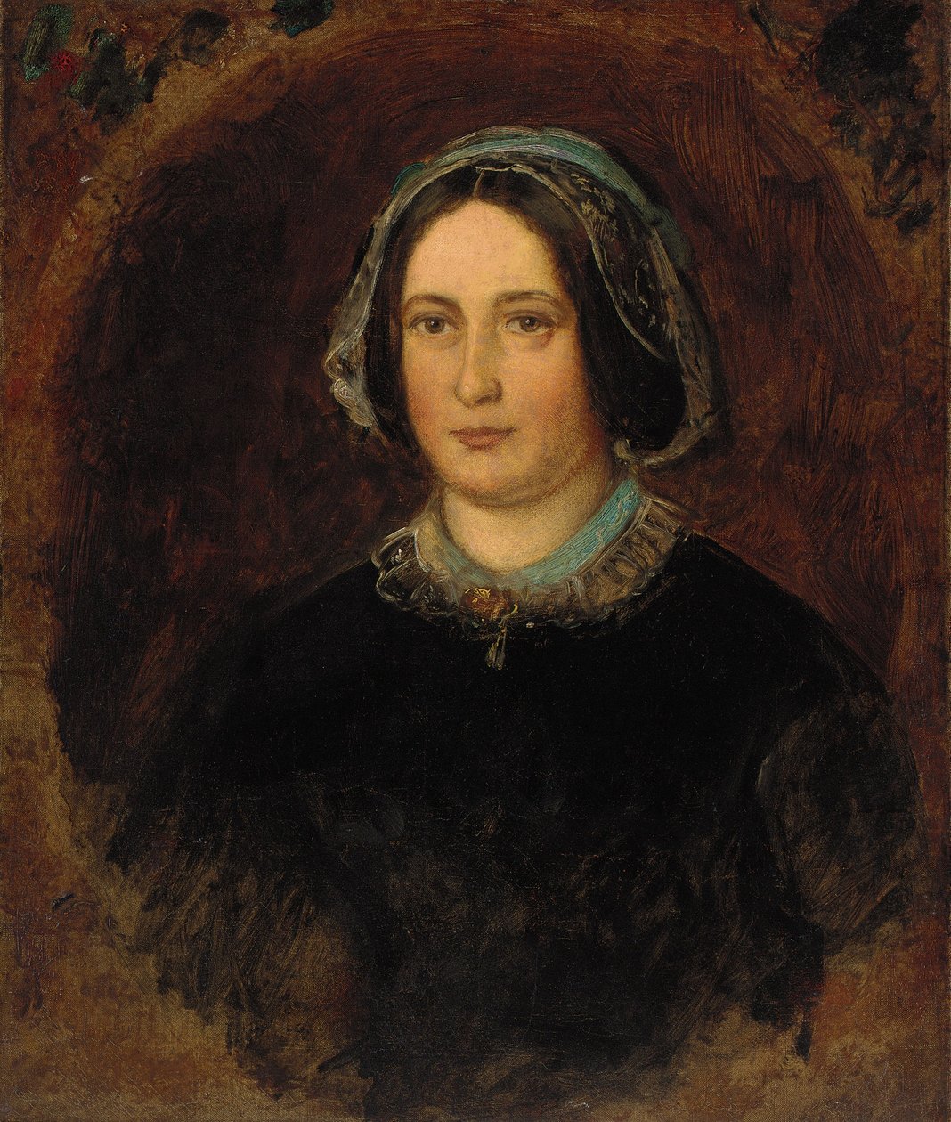 Rouva William Evamyn muotokuva, n. 1843 tekijältä John Everett Millais