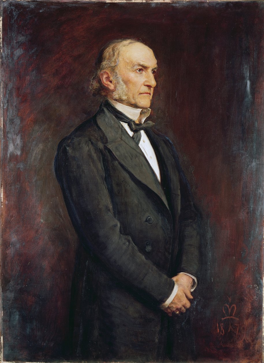 Muotokuva William Ewart Galdstonesta (1809-1898) 1879 tekijältä John Everett Millais