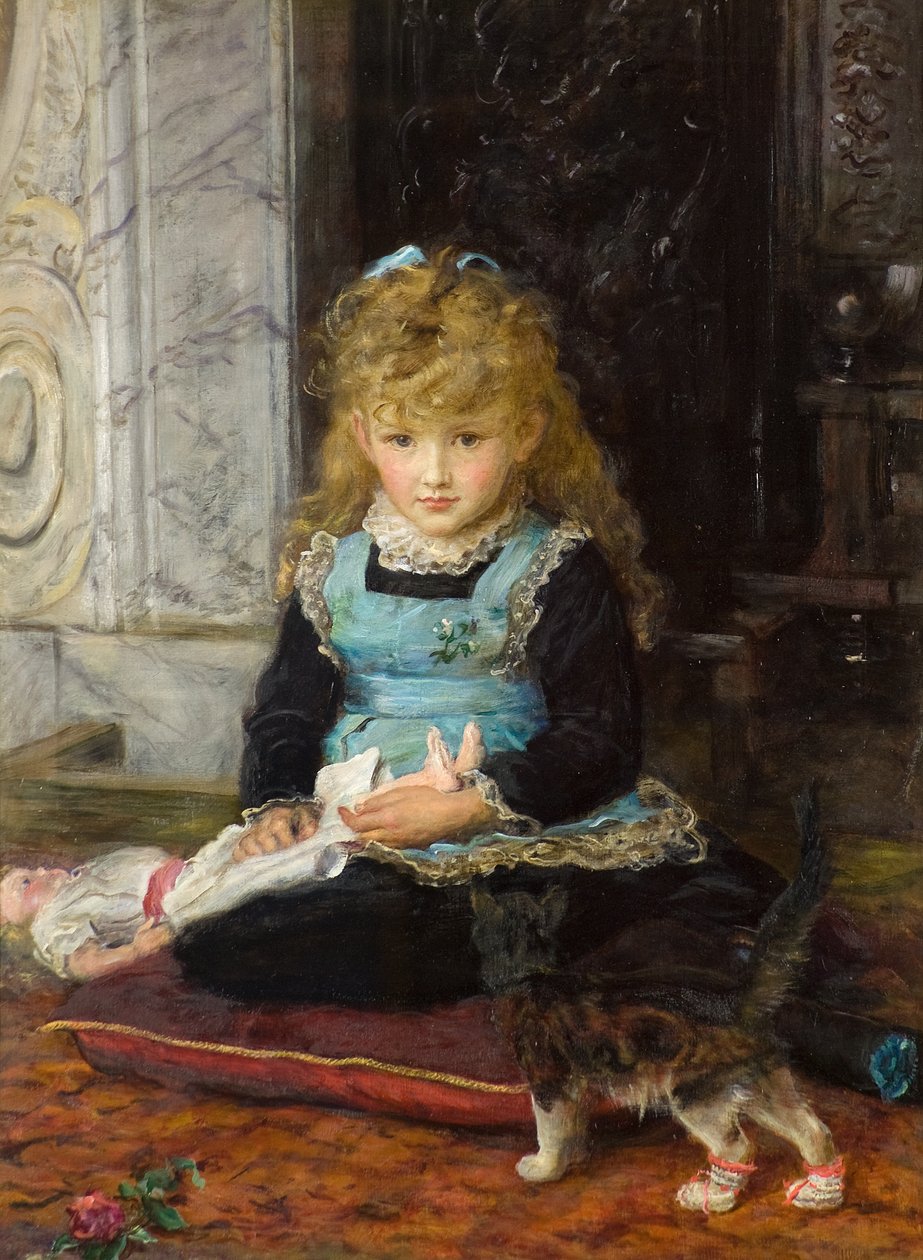 Saapasjalkakissa tekijältä John Everett Millais