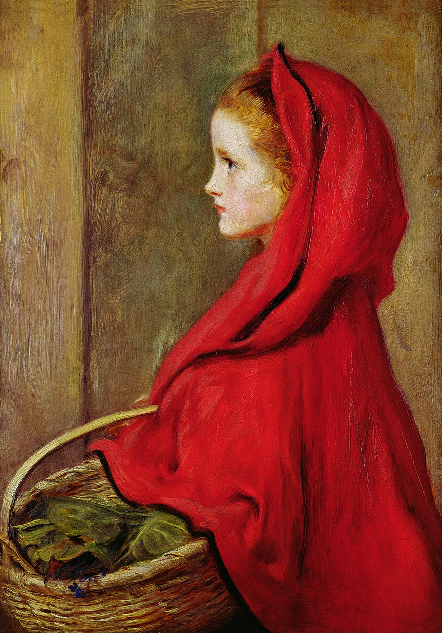 Punahilkka tekijältä John Everett Millais