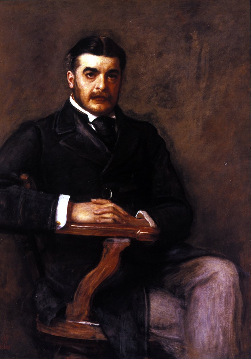 Sir Arthur Seymour Sullivan (1842-1900). J. E. Millais