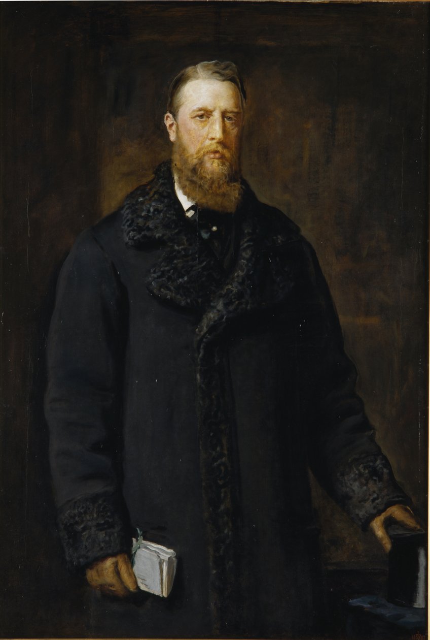 Spencer Compton Cavendish, Hartingtonin markiisi, myöhemmin 8. Devonshiren herttua (öljy kankaalle) tekijältä John Everett Millais