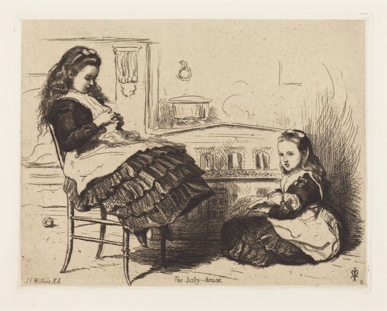 Nukkekoti tekijältä John Everett Millais