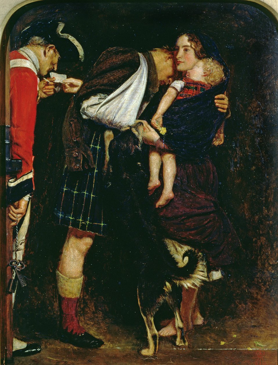 Huonekalut ja erilaiset esineet 1100- ja 1300-luvuilta tekijältä John Everett Millais
