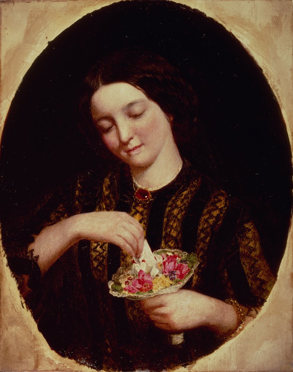 Huonekalut ja erilaiset esineet 1100- ja 1300-luvuilta tekijältä John Everett Millais