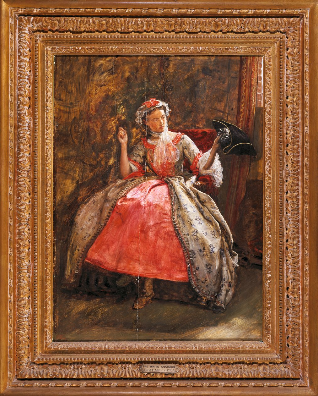 Valkoinen kokardi tekijältä John Everett Millais