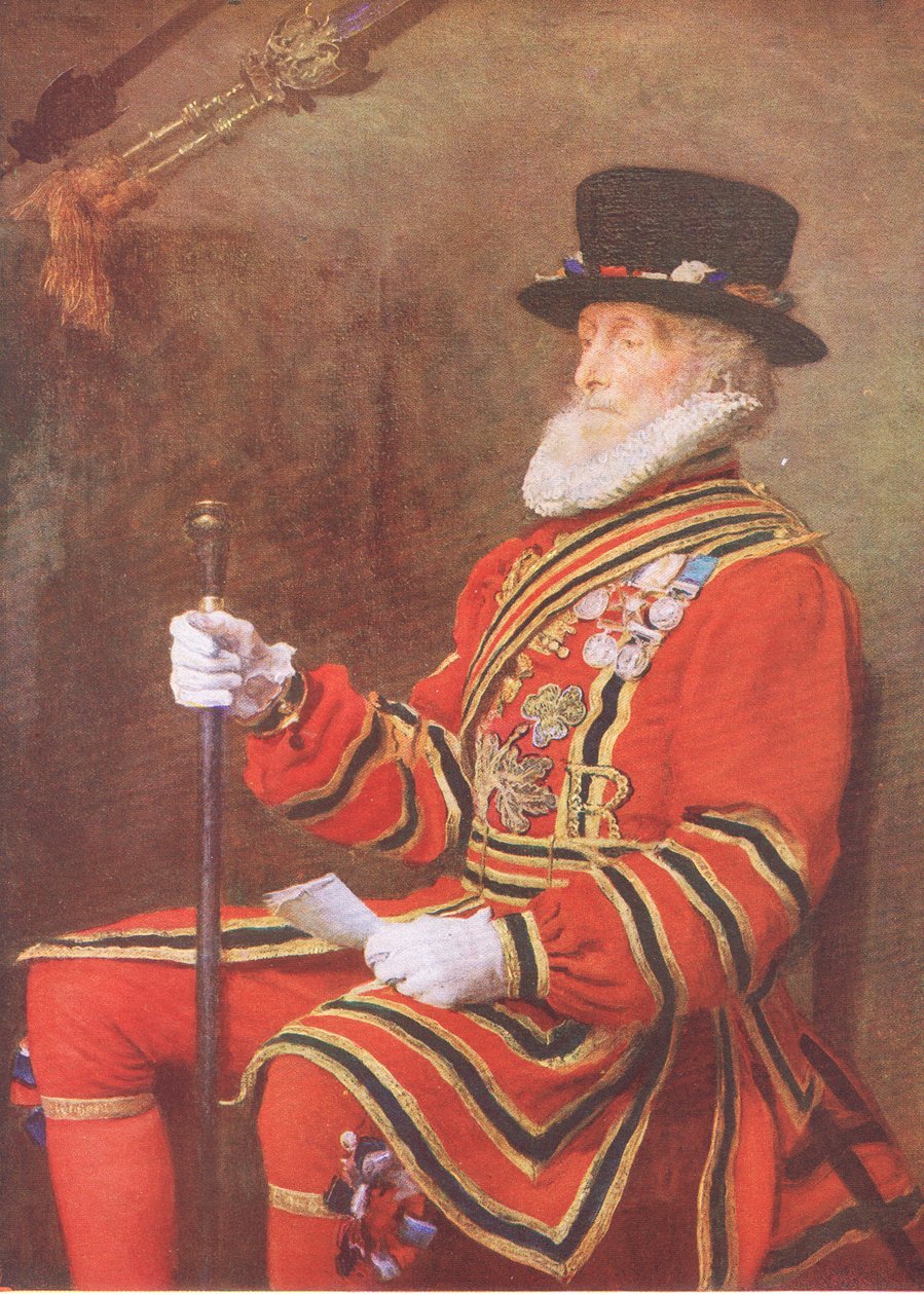 The Yeoman of the Guard, My Magazine, pub.1922 tekijältä John Everett Millais