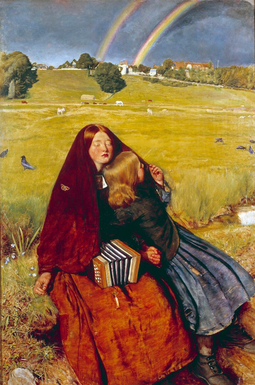 Sokea tyttö tekijältä John Everett Millais