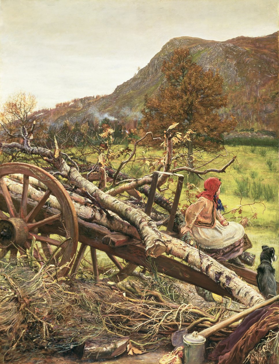 Talvi polttoaine tekijältä John Everett Millais