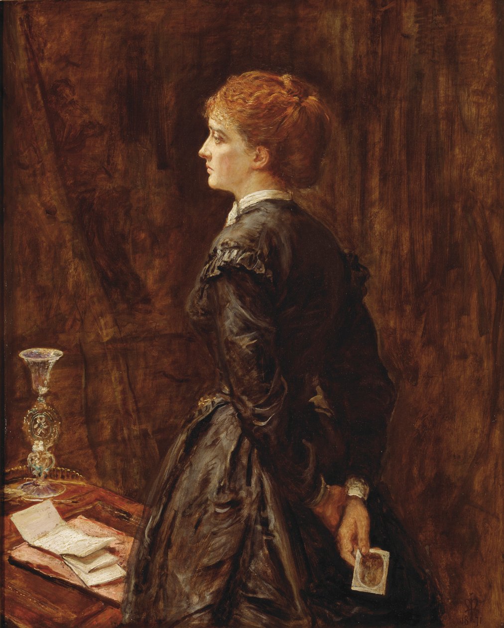 Kyllä vai ei? tekijältä John Everett Millais