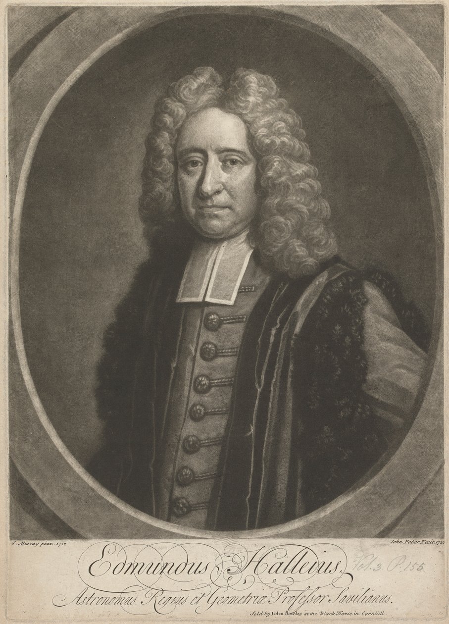 Edmund Halley tekijältä John Faber the younger
