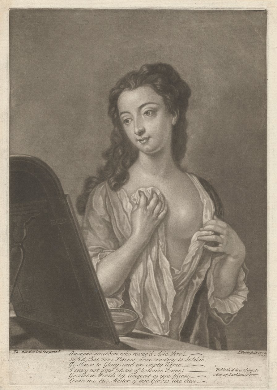 Lady with Glass tekijältä John Faber the younger