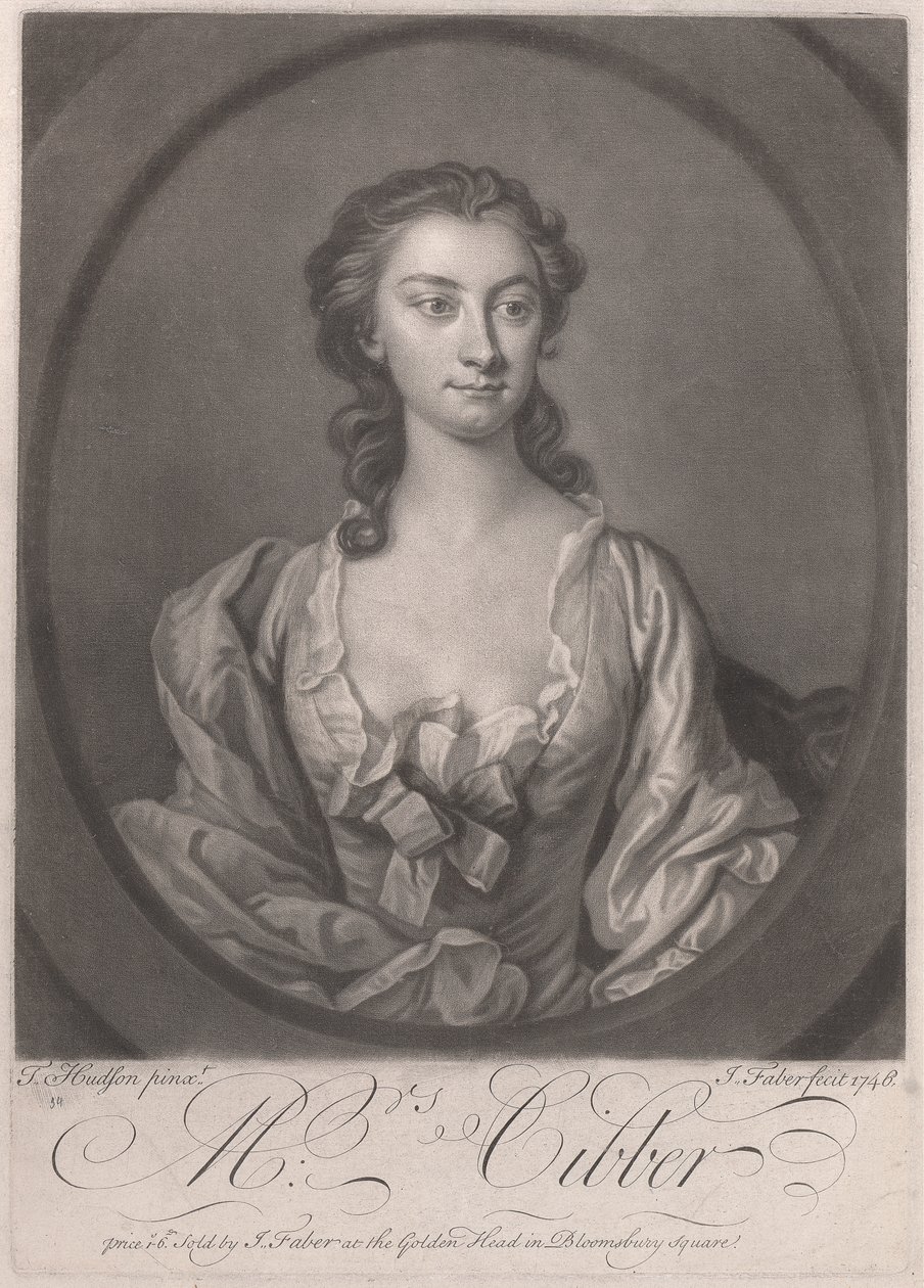 Rouva Cibber tekijältä John Faber the younger