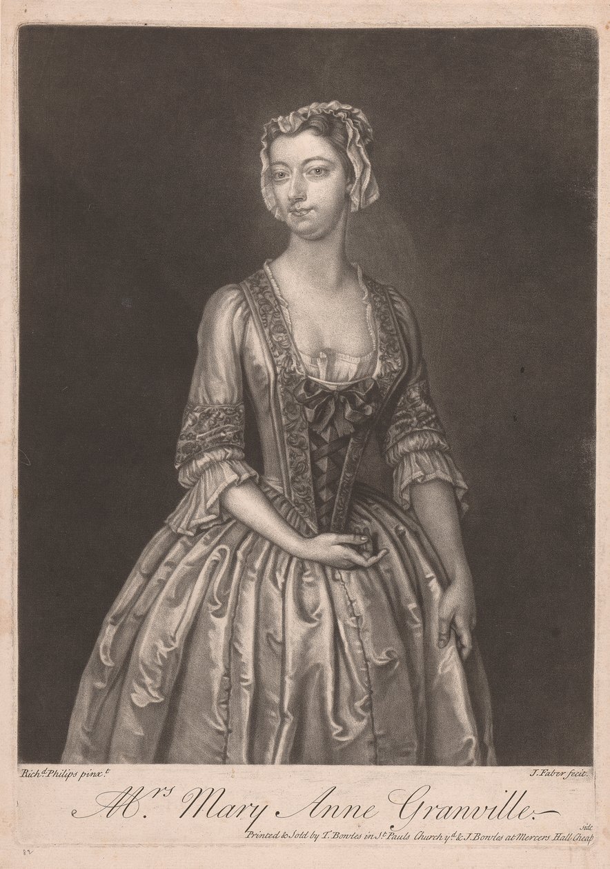 Rouva Mary Ann Granville tekijältä John Faber the younger