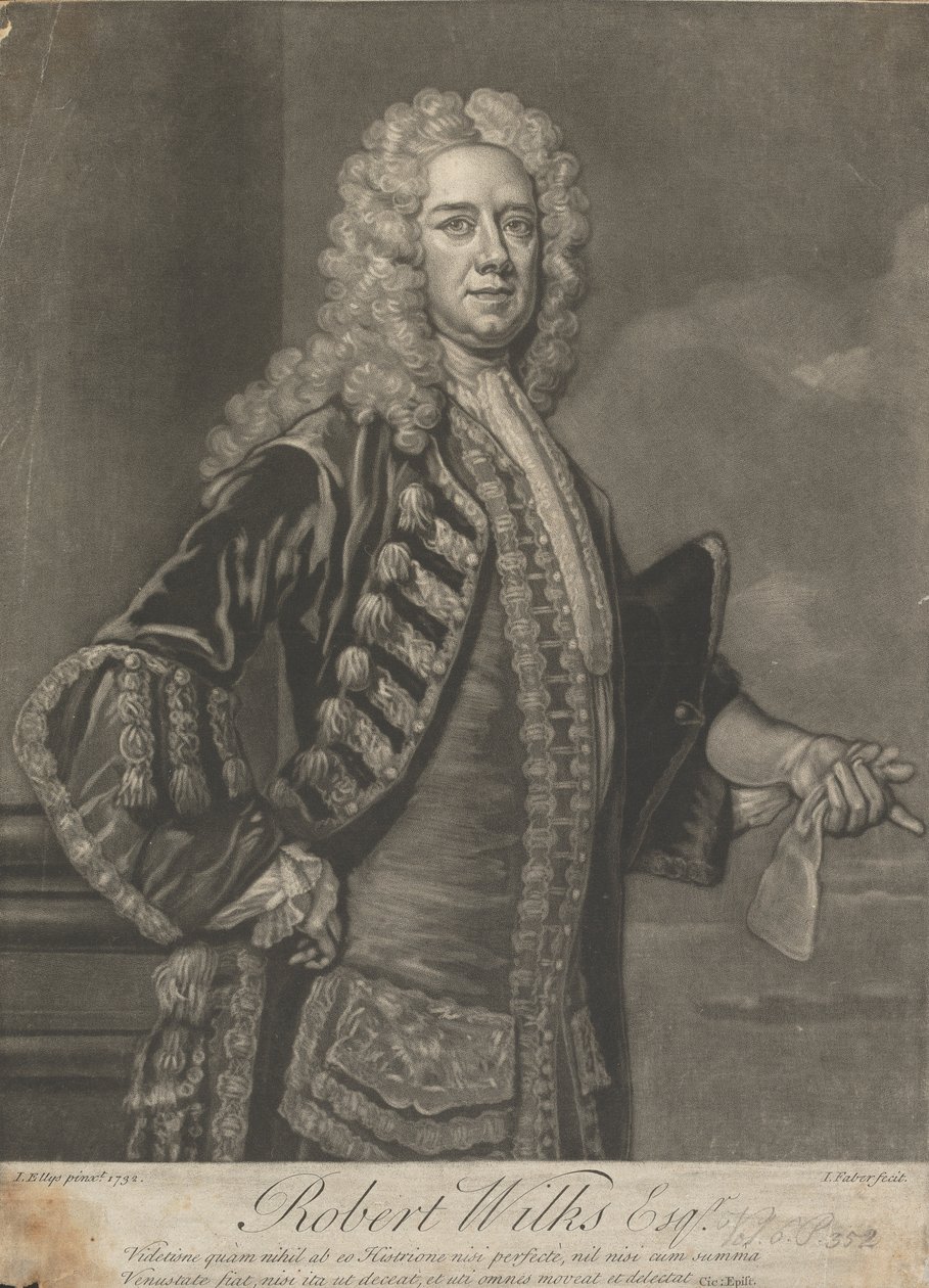 Robert Wilks Esq. tekijältä John Faber the younger