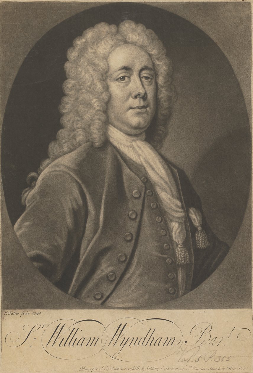 Sir William Wyndham tekijältä John Faber the younger
