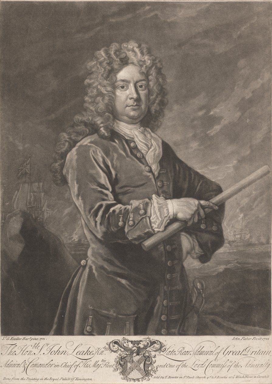 Kunnioitettava John Leake tekijältä John Faber the younger