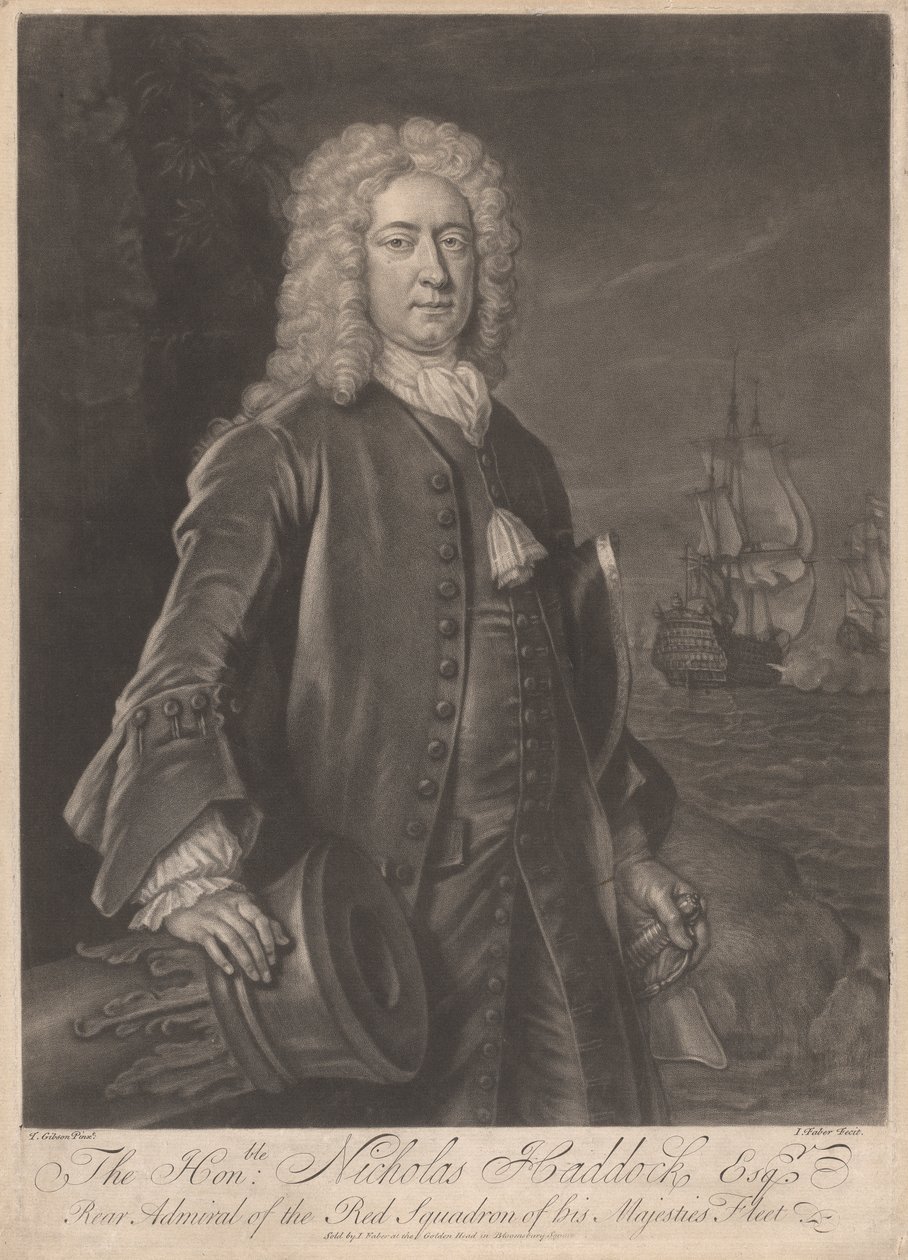 Kunniallinen Nicholas Haddock, Esq. tekijältä John Faber the younger