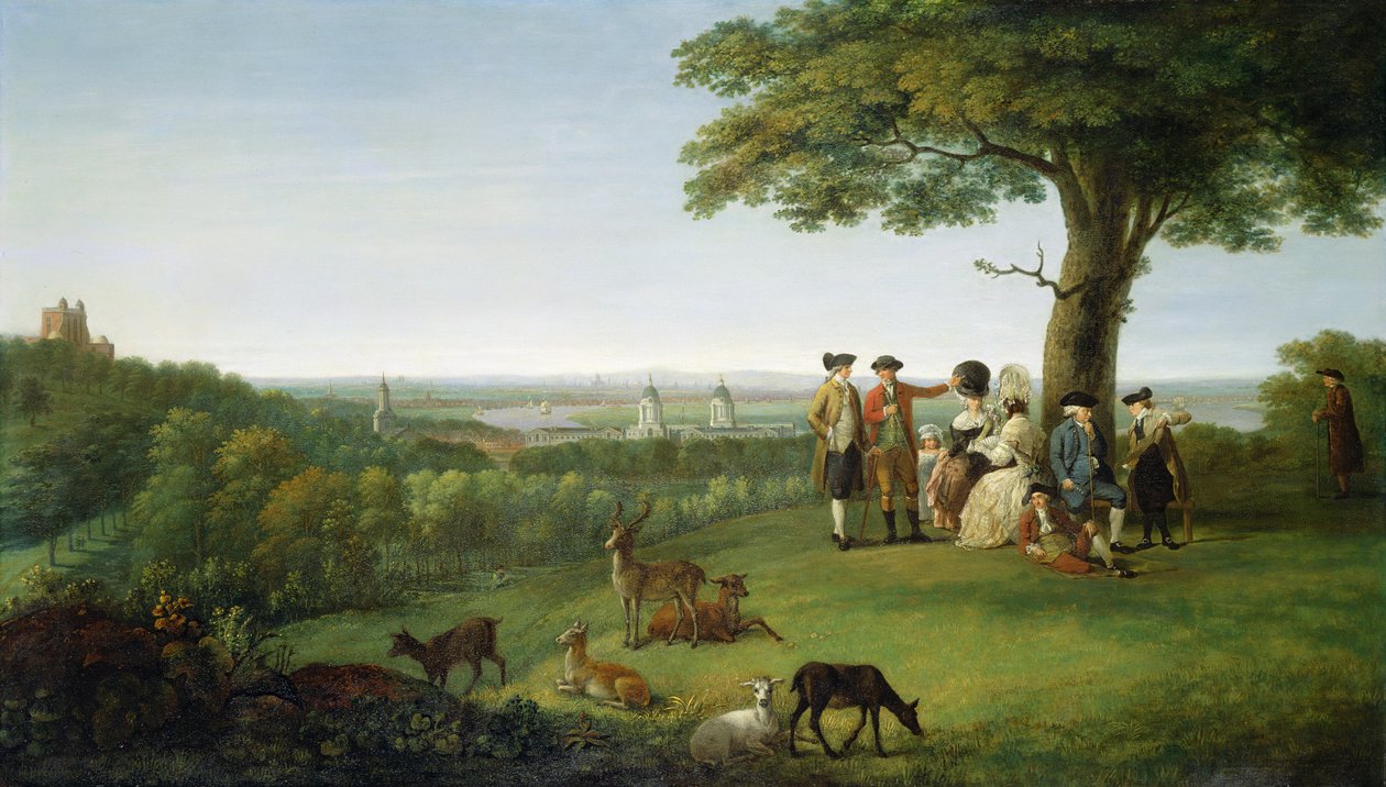 One Tree Hill, Greenwich, kaukana Lontoo, 1779. tekijältä John Feary