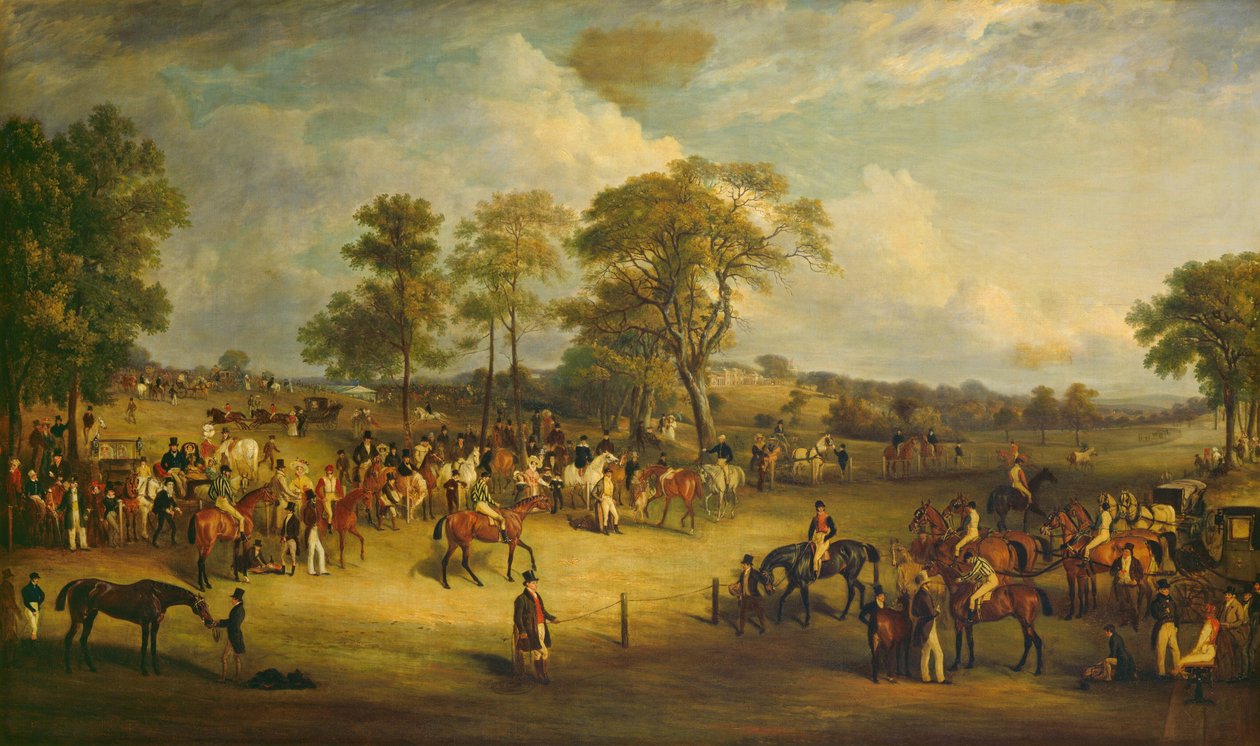 Heaton Park Races, 1829. tekijältä John Ferneley